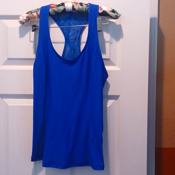 lululemon athletica Tops - Lululemon Cobalt Blue Workout Tank
